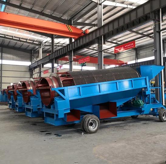 Simple and Efficient Trommel Screen Gold Processing Equipment